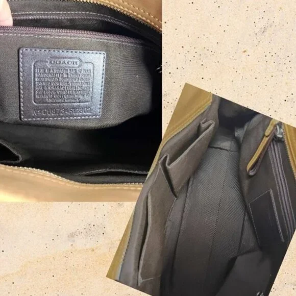 COACH Soho Tan Leather Bag in tan/camel - Picture 5 of 9